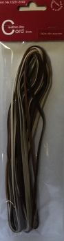 Veloursband braun